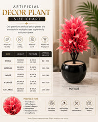 Premium Artificial Decorative Plant with Luxury Pot | Realistic Indoor Home & Office
