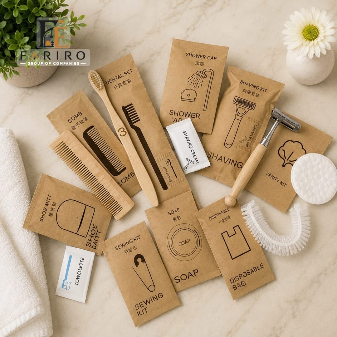 Premium Hotel Bath Amenities & Guest Toiletry Kit | Customized Hotel Supplies