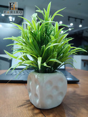 Small Artificial Pink Flower Table Pot | Home & Office Décor